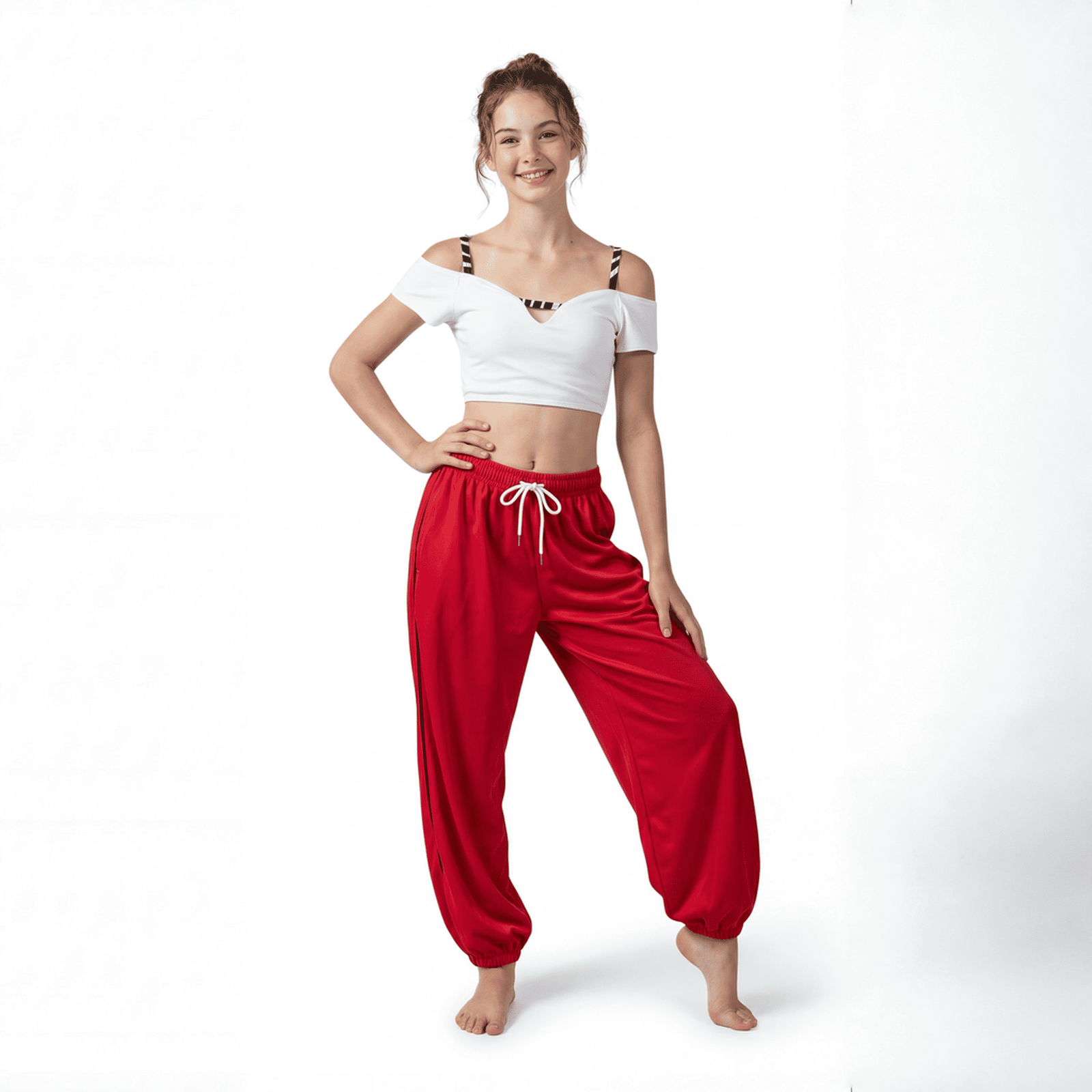 BLAZE Senior — Top Cut-Out Hombro Caído